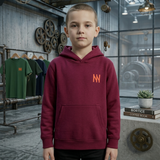 Sweat enfant Astérion - Rouge Bordeaux