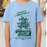 T-shirt enfant Aérofloral - Bleu Clair et vert
