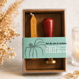 Set de cire à cacheter Araignée