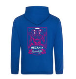 Sweat unisexe adulte bleu Mecanik Paradize