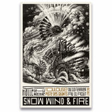 Affiche "Snow Wind & Fire"