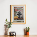 Affiche Aéroflorale Carnet 40x60