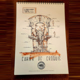 Cahier de croquis - Elephant