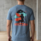 T-shirt Minotaure unisexe adulte - Bleu
