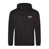 Sweat capuche Mecanik Paradize unisexe adulte - Noir et blanc