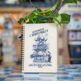 Carnet en bois - Aéroflorale Noir
