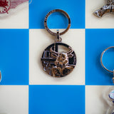 Porte-clés Minotaure rond