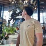 T-shirt adulte Aéroflorale - Beige et Vert