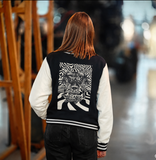 Veste universitaire unisexe adulte - Noir et blanc