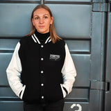 Veste universitaire unisexe adulte - Noir et blanc